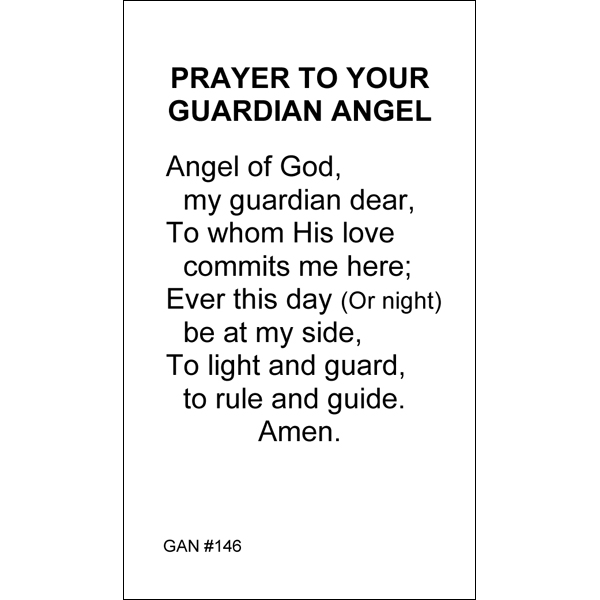 guardian angel prayer for kids